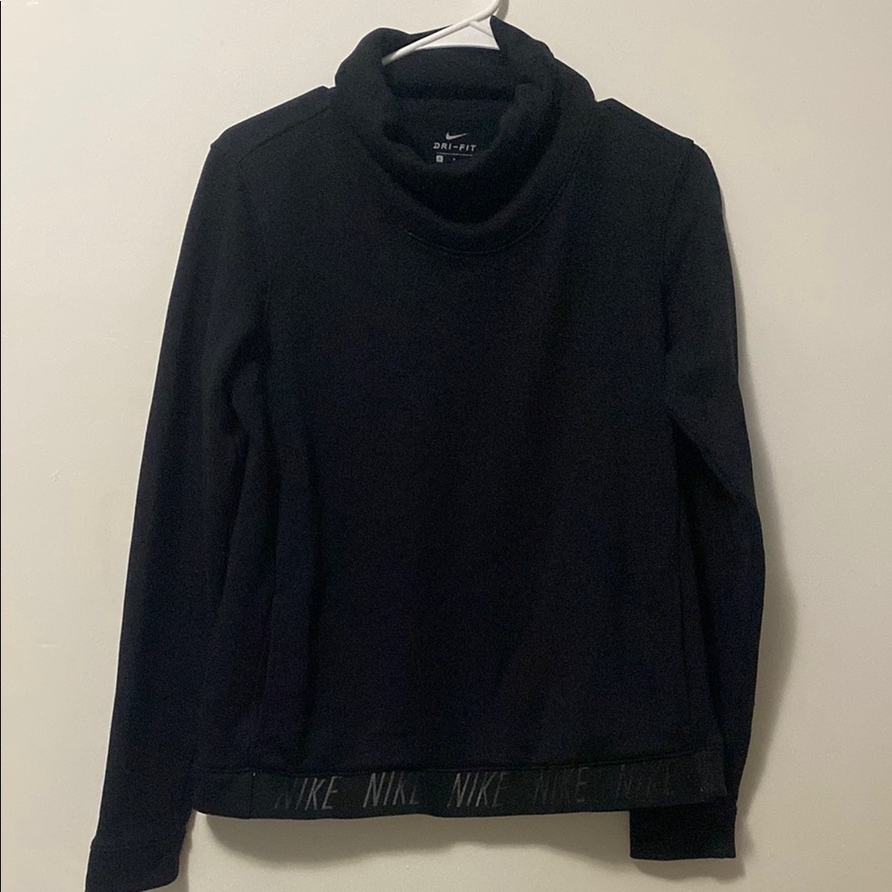 Nike Black Cowl Neck Sweater